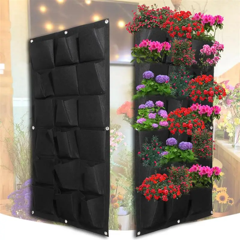1*1M(Green)(Black) Promotion sale 72 Pocket Planting Bag Wall Vertical Greening Hanging Garden Outdoor Plant
1*1M(Green)(Black) Promotion sale 72 Pocket Planting Bag Wall Vertical Greening Hanging Garden Outdoor Plant