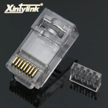 xintylink ethernet cable connector rj45 plug cat6 lan network conector rj 45 8p8c modular cat 6 utp unshielded gold plated 50pcs
xintylink ethernet cable connector rj45 plug cat6 lan network conector rj 45 8p8c modular cat 6 utp unshielded gold plated 50pcs