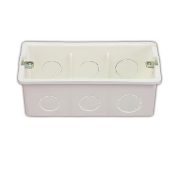 4pcs PVC Junction Dark Box Household PVC Power Switch Bottom Box Engineering Cable Bottom Box
4pcs PVC Junction Dark Box Household PVC Power Switch Bottom Box Engineering Cable Bottom Box