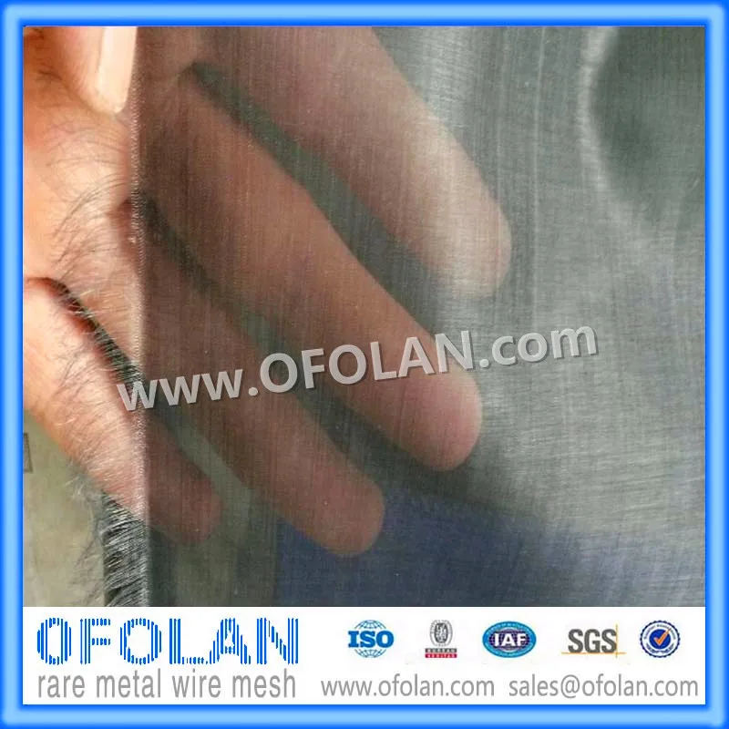 (MO1>99.95%) Hole size 0.06mm(250 mesh) molybdenum wire mesh 100mmX1000mm stock supply
(MO1>99.95%) Hole size 0.06mm(250 mesh) molybdenum wire mesh 100mmX1000mm stock supply