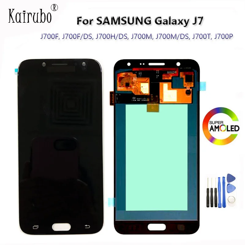 5.5" AMOLED Display For Samsung Galaxy J7 2015 J700 J700F J700H LCD Screen Touch Digitizer Assembly OLED / TFT Bright Adjustable
5.5" AMOLED Display For Samsung Galaxy J7 2015 J700 J700F J700H LCD Screen Touch Digitizer Assembly OLED / TFT Bright Adjustable