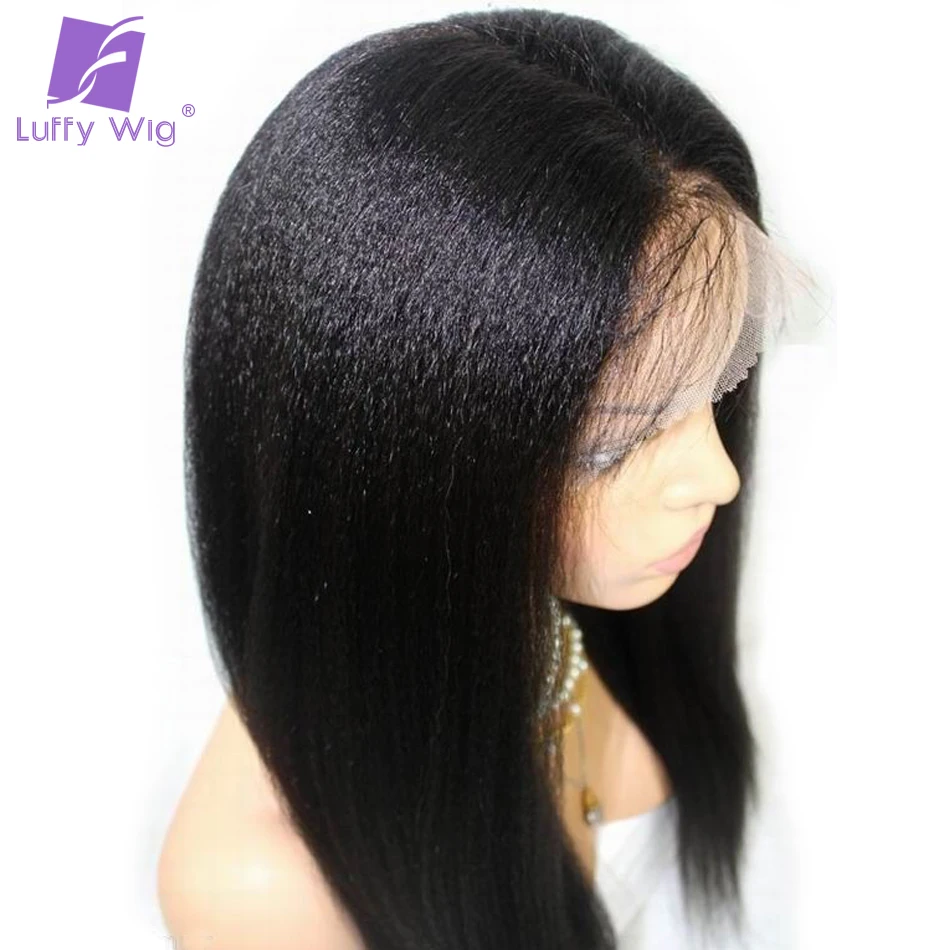 Light Yaki Straight Full Lace Human Hair Wigs PrePlucked Hairline Bleached Knots Glueless Brazilian Remy Hair Wig Luffy
Light Yaki Straight Full Lace Human Hair Wigs PrePlucked Hairline Bleached Knots Glueless Brazilian Remy Hair Wig Luffy