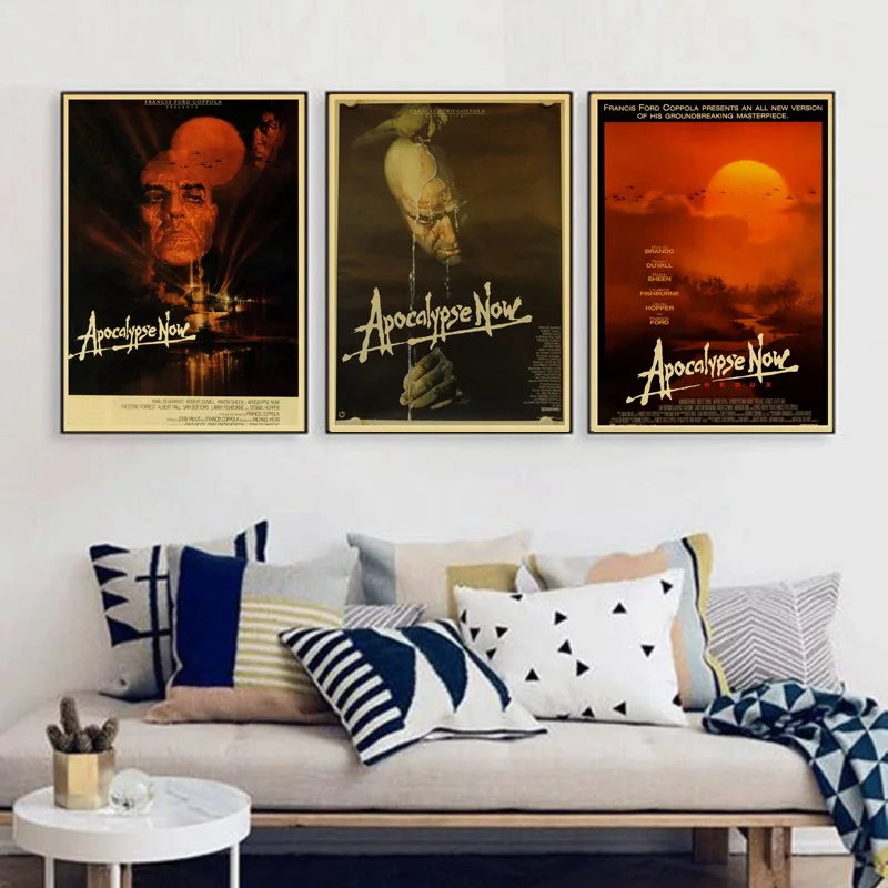 Vintage Poster Apocalypse now retro nostalgic Kraft old movie poster bar draw Cafe retro poster 30x21cm
Vintage Poster Apocalypse now retro nostalgic Kraft old movie poster bar draw Cafe retro poster 30x21cm