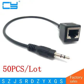 50pcs/Lot 30cm Network RJ45 Female to DC3.5 Jack DC 3.5 Male Cable Adapter for Touch Screen Device KTV
50pcs/Lot 30cm Network RJ45 Female to DC3.5 Jack DC 3.5 Male Cable Adapter for Touch Screen Device KTV