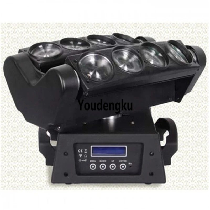 2 pieces 8*10W rgbw 4 in led spider moving head stage show night club dj lighting beam led spider light
2 pieces 8*10W rgbw 4 in led spider moving head stage show night club dj lighting beam led spider light