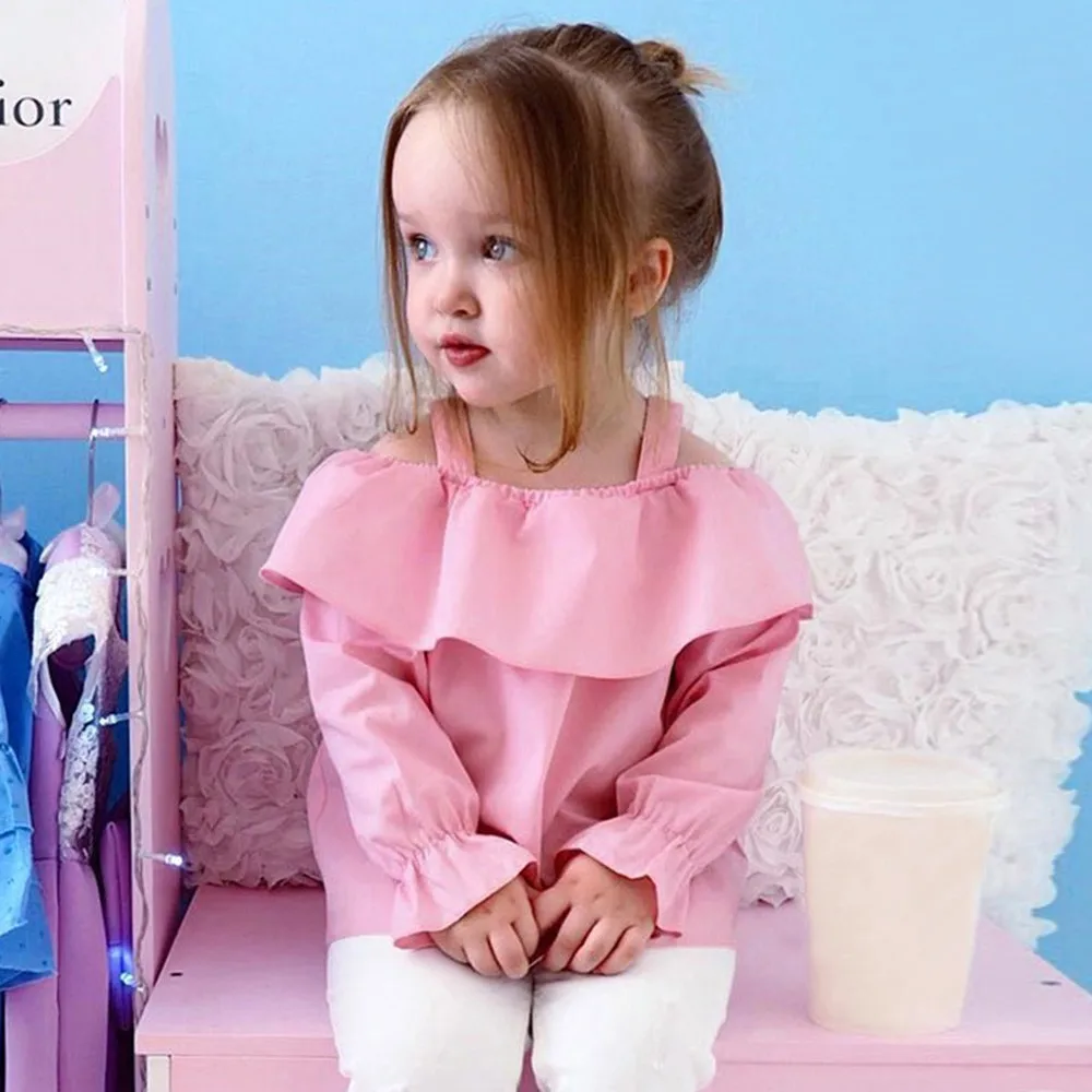2019 Toddler Infant Newborn Kids Baby Girls Tops Princess Clothes Solid Ruffles Ruched Long Sleeve T shirt Blouse Casual Clothes
2019 Toddler Infant Newborn Kids Baby Girls Tops Princess Clothes Solid Ruffles Ruched Long Sleeve T shirt Blouse Casual Clothes