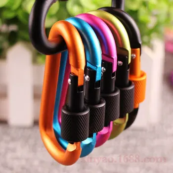 200pcs/lot 7.8cm Aluminum Carabiner D-Ring Key Chain Clip Camping Keyring Snap Hook Outdoor Travel Kit
200pcs/lot 7.8cm Aluminum Carabiner D-Ring Key Chain Clip Camping Keyring Snap Hook Outdoor Travel Kit