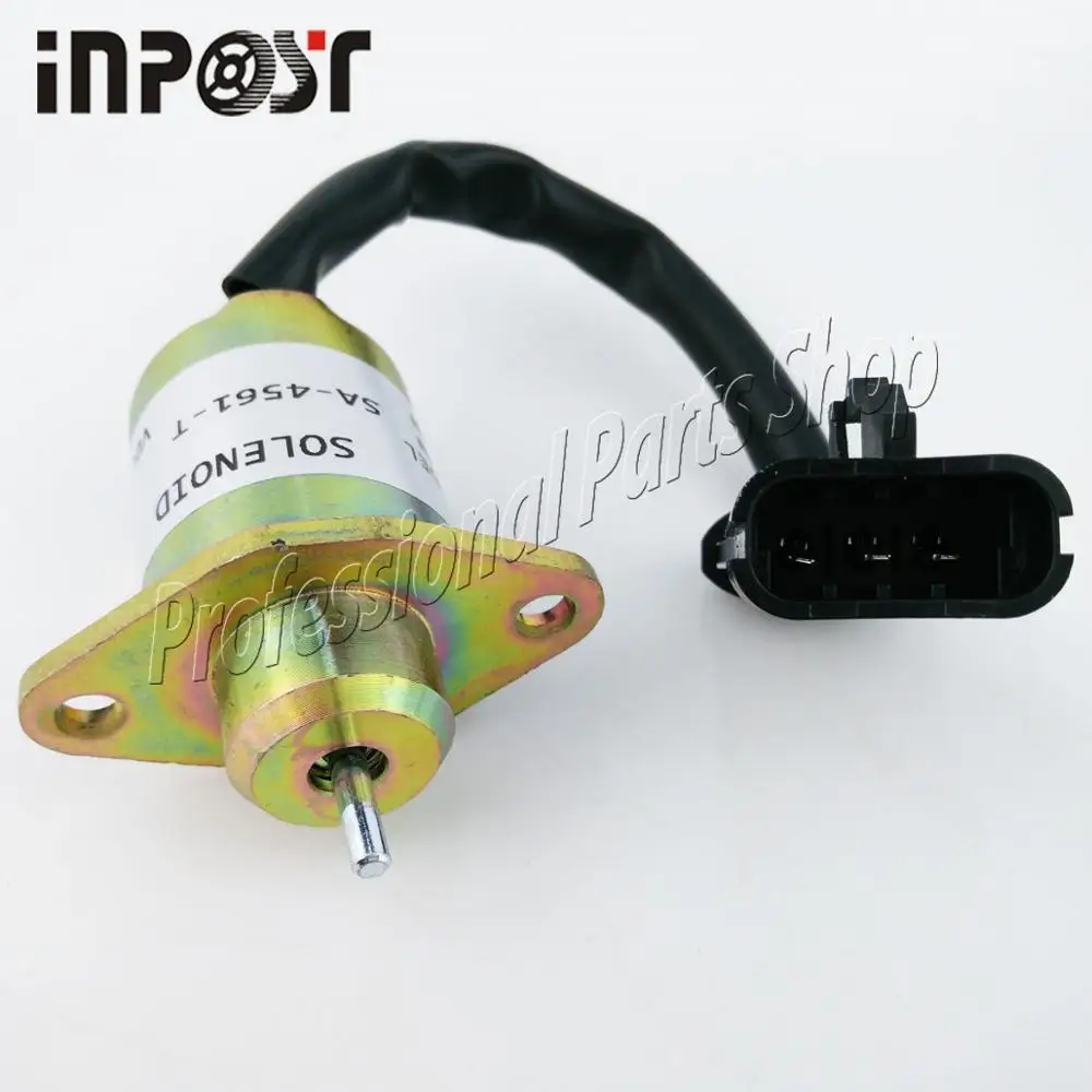 Fuel Shutoff Stop Solenoid Valve SA-4561-T 12v For Diesel Engine Kubota V1505 D1105 1503ES-12A5UC9S
Fuel Shutoff Stop Solenoid Valve SA-4561-T 12v For Diesel Engine Kubota V1505 D1105 1503ES-12A5UC9S