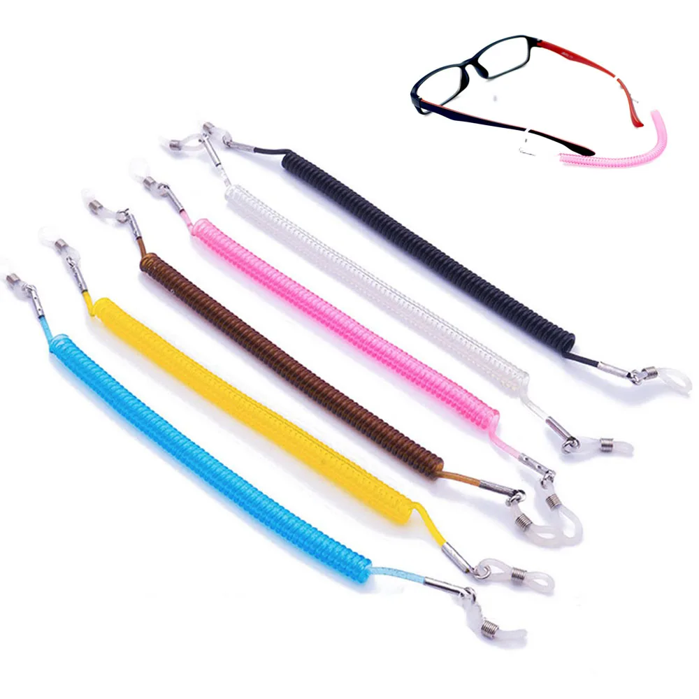 10pcs Spring Wire silicone Sunglasses rope Eyewears Neck Cord Holder with silicone loop high quality elastic wholesale
10pcs Spring Wire silicone Sunglasses rope Eyewears Neck Cord Holder with silicone loop high quality elastic wholesale