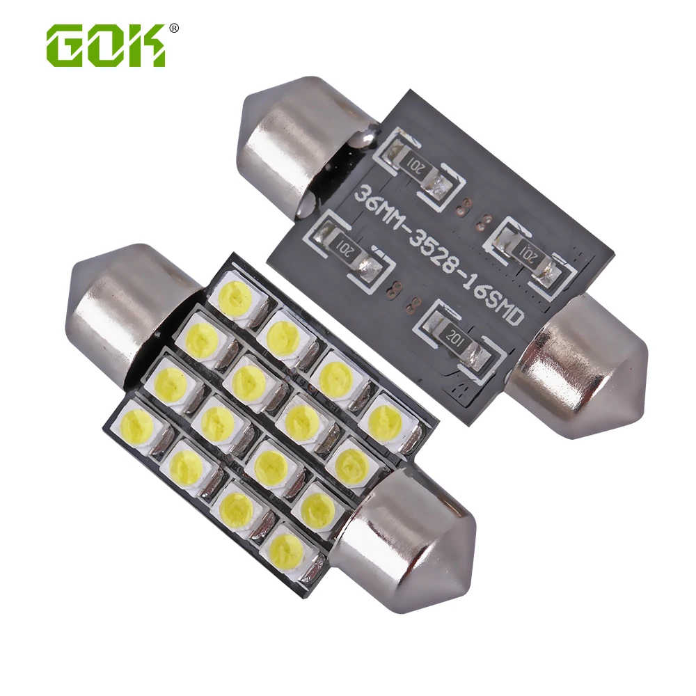 Freeshipping festoon LED 16smd 3528 1210 31MM 36MM 39MM 41MM Car LED c5w Automobile Bulbs Lamp tail lights/indicator
Freeshipping festoon LED 16smd 3528 1210 31MM 36MM 39MM 41MM Car LED c5w Automobile Bulbs Lamp tail lights/indicator