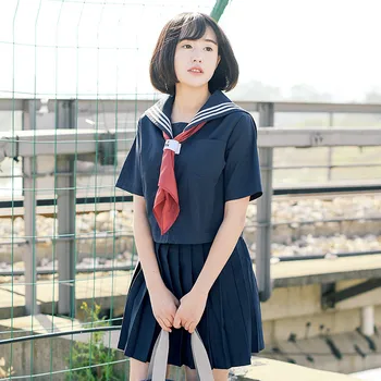Japanese School Uniforms JK Sets Sailor Suits Preppy Chic Short-sleeved T-Shirt Pleated Skirts High School Girls Casual Clothing
Japanese School Uniforms JK Sets Sailor Suits Preppy Chic Short-sleeved T-Shirt Pleated Skirts High School Girls Casual Clothing