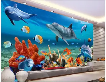 3d room wallpaper custom photo non-woven mural home decoration Sea World Fish Dolphin painting 3d wall murals wallpaper for wall
3d room wallpaper custom photo non-woven mural home decoration Sea World Fish Dolphin painting 3d wall murals wallpaper for wall