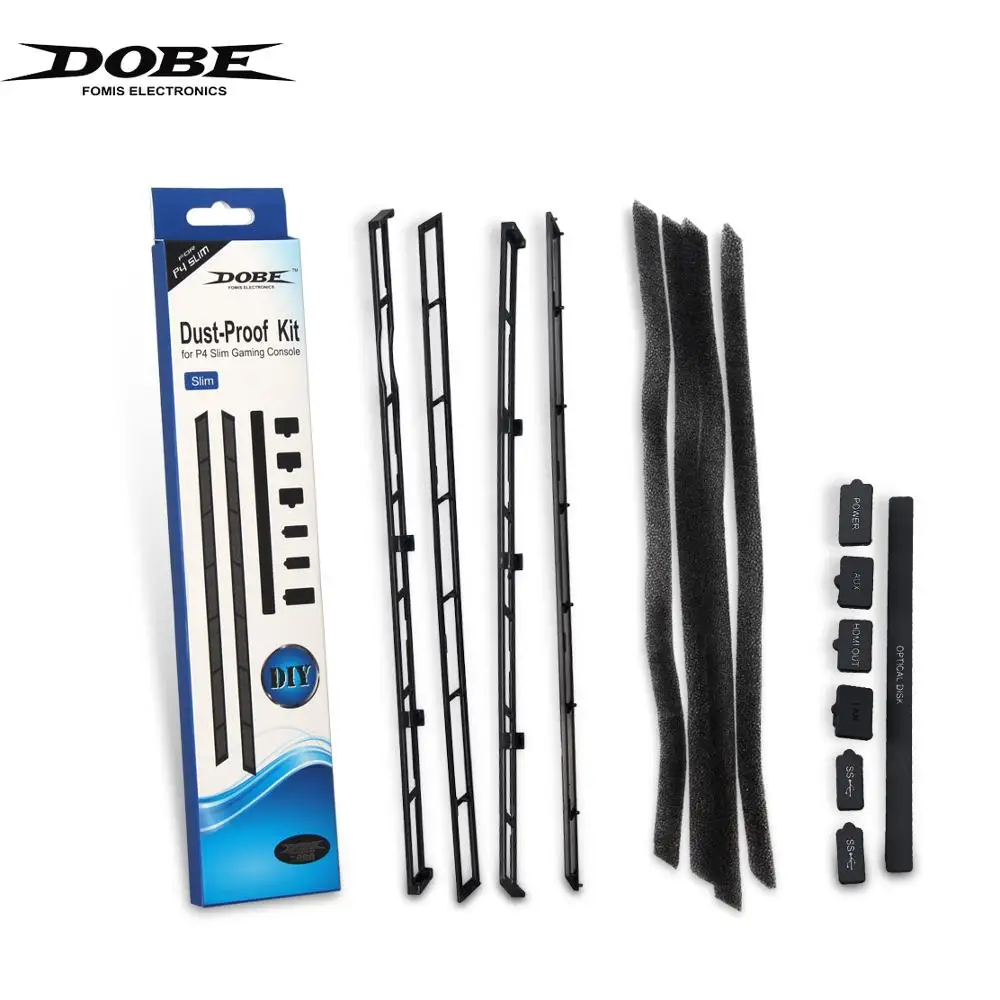DOBE PS4 SLIM Dust Screen Suit For Sony Playstation Non-Toxic Silicone Dust-Proof Plug Game Accessories PS4 SLIM TP4-823.
DOBE PS4 SLIM Dust Screen Suit For Sony Playstation Non-Toxic Silicone Dust-Proof Plug Game Accessories PS4 SLIM TP4-823.