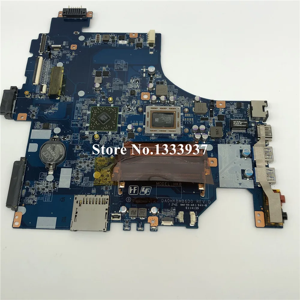Материнская плата для ноутбука SONY HKB SVF154B1ET SVF154 материнская DA0HKBMB6D0 31HKBMB0090 A2011341A |