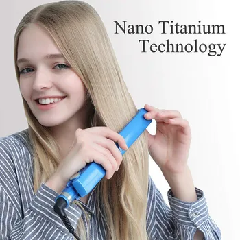 Nano Titanium Hair Straightener Flat Iron Fast Heat Hair Straightening & Curling Iron Hair Curler Wand Salon Hair Styling Tool
Nano Titanium Hair Straightener Flat Iron Fast Heat Hair Straightening & Curling Iron Hair Curler Wand Salon Hair Styling Tool