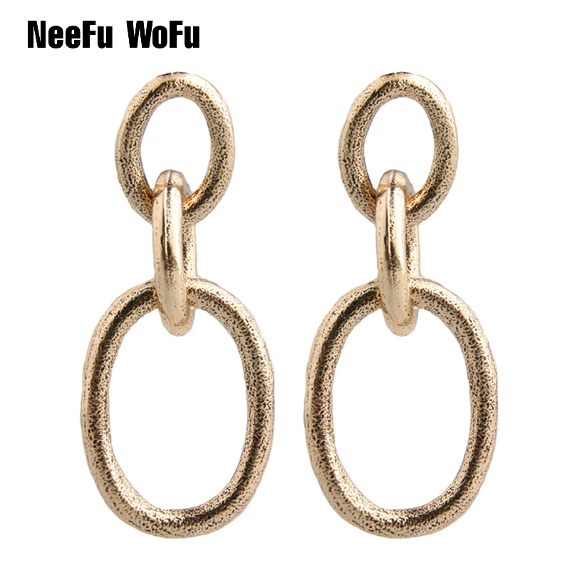 NeeFu WoFu Drop Big Earring Dangle Metal Zinc alloy Ear Ring Large Long Brinco Printing Accessories Oorbellen Brinco Earrings
NeeFu WoFu Drop Big Earring Dangle Metal Zinc alloy Ear Ring Large Long Brinco Printing Accessories Oorbellen Brinco Earrings