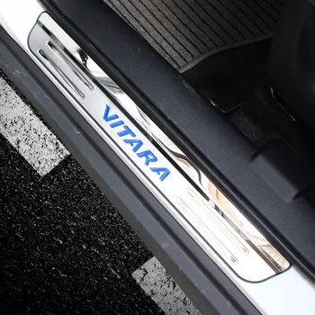 4 PCS/SET stainless steel door sill Scuff Plate Welcome Pedal For Suzuki Vitara 2018 2017 2016 2015 Car Styling Accessories
4 PCS/SET stainless steel door sill Scuff Plate Welcome Pedal For Suzuki Vitara 2018 2017 2016 2015 Car Styling Accessories