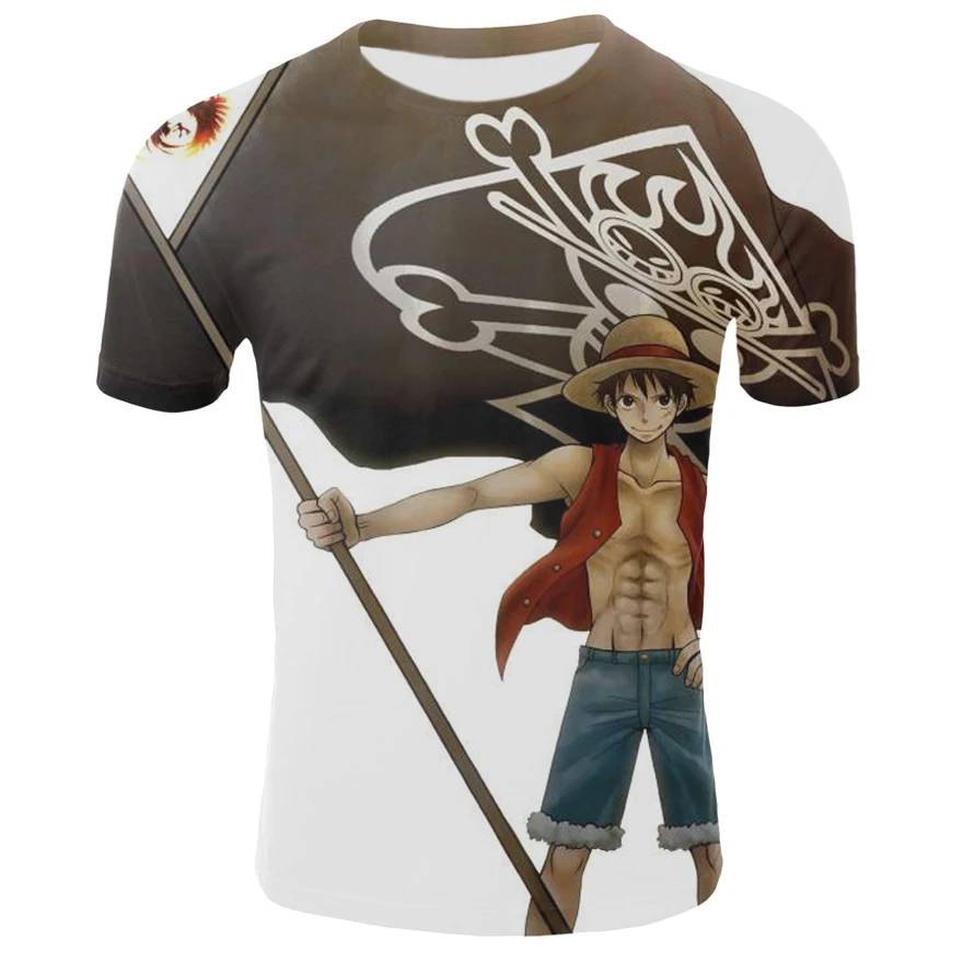 Anime One Piece Luffy T shirt casual tshirt homme O neck streetwear man funny clothes tops tee
Anime One Piece Luffy T shirt casual tshirt homme O neck streetwear man funny clothes tops tee