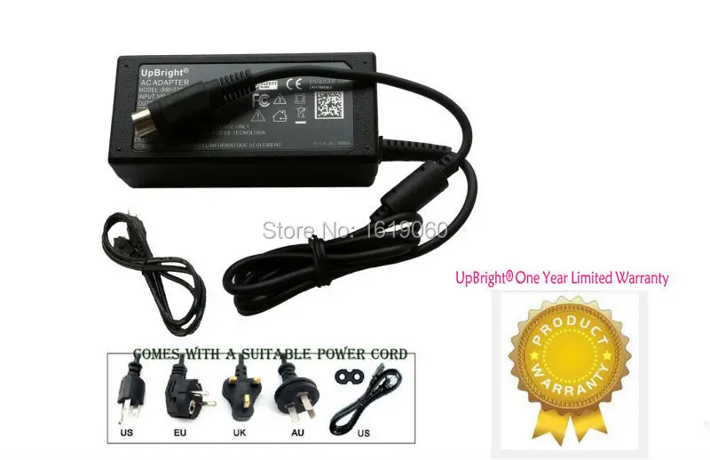 UpBright NEW 4-Pin AC/DC Adapter For Netgear Model NU90-9120700-I2 NU90-9120700-12 P/N: 332-10363-02 3321036302 Power Charger
UpBright NEW 4-Pin AC/DC Adapter For Netgear Model NU90-9120700-I2 NU90-9120700-12 P/N: 332-10363-02 3321036302 Power Charger