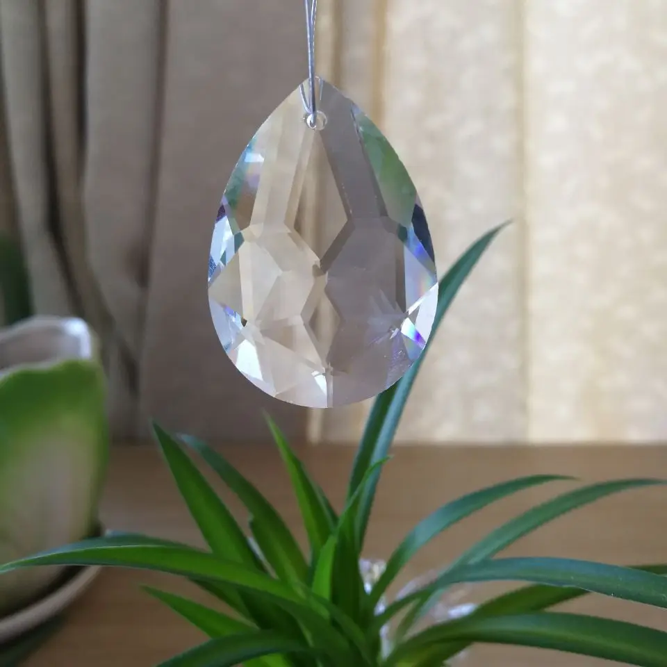 Best Selling 100pcs 38mm Chandelier Crystal Parts Suncatcher Glass Lighting Prism Hanging Pendant For Home Decoration
Best Selling 100pcs 38mm Chandelier Crystal Parts Suncatcher Glass Lighting Prism Hanging Pendant For Home Decoration