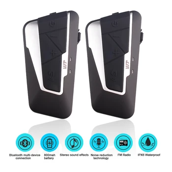Fodsports 2pcs T9S helmet intercom motorcycle bluetooth helmet headset BT interphone waterproof communication intercom moto FM
Fodsports 2pcs T9S helmet intercom motorcycle bluetooth helmet headset BT interphone waterproof communication intercom moto FM
