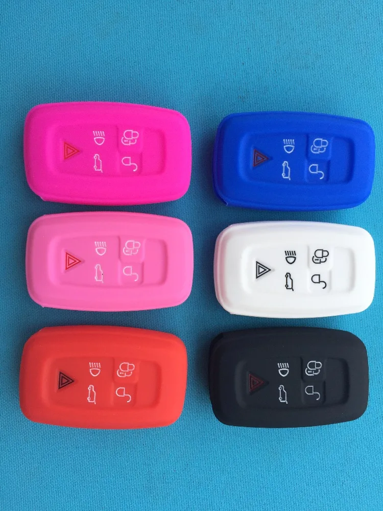 1pc New Silicone Cover Smart Remote Key Case 5 Button For Land Rover Discovery 4 For Range Rover Smart Remote Key Shell Blank
1pc New Silicone Cover Smart Remote Key Case 5 Button For Land Rover Discovery 4 For Range Rover Smart Remote Key Shell Blank