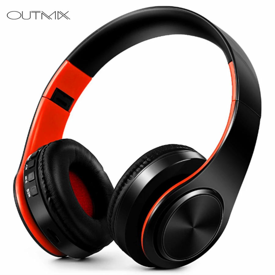 OUTMIX Wireless Headphones Bluetooth Headset Foldable Headphone Adjustable Earphones With Microphone For PC mobile phone Mp3
OUTMIX Wireless Headphones Bluetooth Headset Foldable Headphone Adjustable Earphones With Microphone For PC mobile phone Mp3