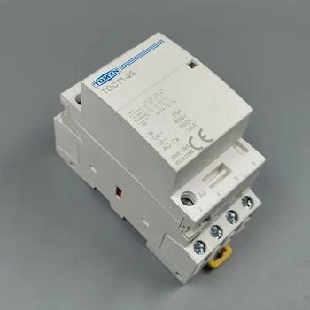 TOCT1 4P 25A 110V COIL 50/60HZ Din rail Household ac Modular contactor 4NO or 2NO 2NC Contactors
TOCT1 4P 25A 110V COIL 50/60HZ Din rail Household ac Modular contactor 4NO or 2NO 2NC Contactors