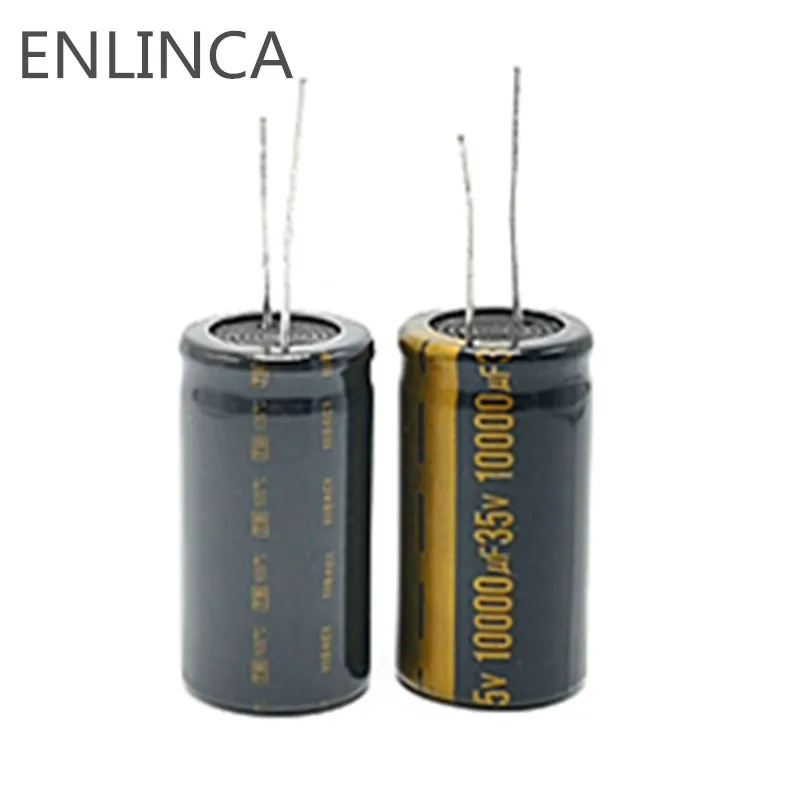 2pcs/lot T17 Low ESR/Impedance high frequency 35v 10000UF aluminum electrolytic capacitor size 18*35mm 10000UF35V
2pcs/lot T17 Low ESR/Impedance high frequency 35v 10000UF aluminum electrolytic capacitor size 18*35mm 10000UF35V