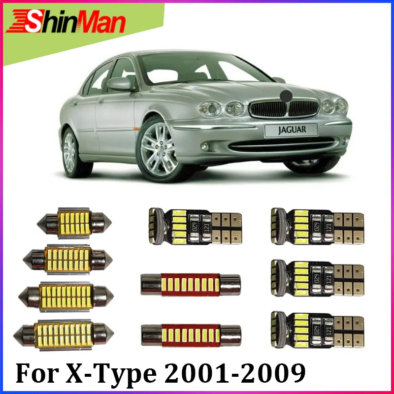ShinMan 14x Error Free LED Car light Interior light LED Light kit For Jaguar X-Type LED Interior Package 2001-2009 Accessories
ShinMan 14x Error Free LED Car light Interior light LED Light kit For Jaguar X-Type LED Interior Package 2001-2009 Accessories