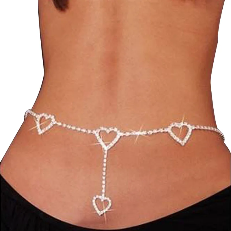 Bride Luxury Shiny Rhinestone Love Jewelry Fashion Sexy Model Waist Chain for Women Belly Dance Metal Bikini Jewelry Waist Chain
Bride Luxury Shiny Rhinestone Love Jewelry Fashion Sexy Model Waist Chain for Women Belly Dance Metal Bikini Jewelry Waist Chain