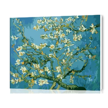Diy digital oil painting by numbers pictures the wall hand painted canvas paint artwork branches of an almond tree in blossom
Diy digital oil painting by numbers pictures the wall hand painted canvas paint artwork branches of an almond tree in blossom