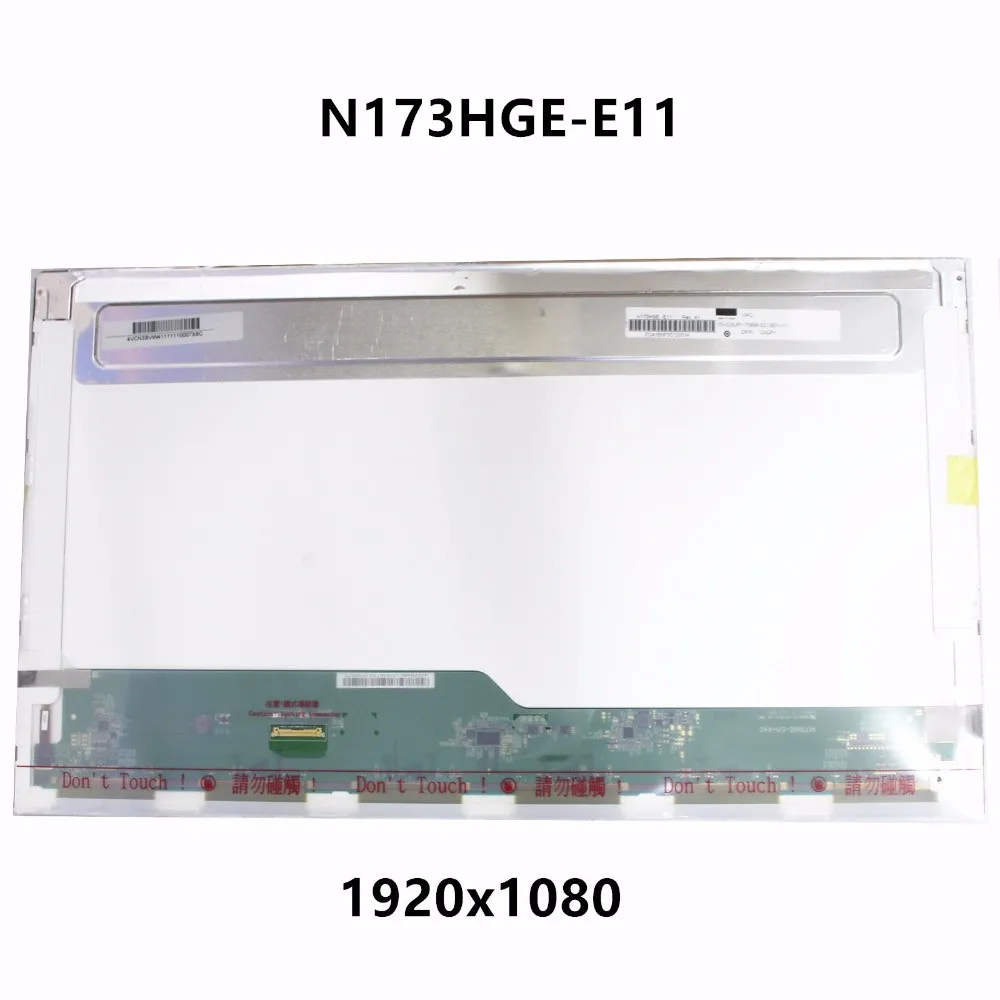 New Genuine 17.3'' LCD LED Screen Display Panel Matrix N173HGE-E11 N173HGE-EA1 Fit B173HTN01.1 1920x1080 HD Display eDP 30 Pin
New Genuine 17.3'' LCD LED Screen Display Panel Matrix N173HGE-E11 N173HGE-EA1 Fit B173HTN01.1 1920x1080 HD Display eDP 30 Pin