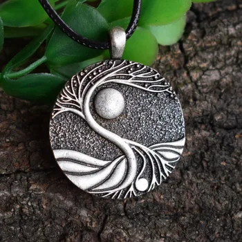 SanLan 12pcs Old English Moon Ritual Dancing Moon necklace tree of life jewelry with 55cm chain 
SanLan 12pcs Old English Moon Ritual Dancing Moon necklace tree of life jewelry with 55cm chain