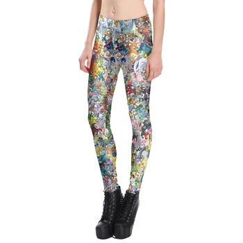 Digital Printing Elastic Casual Pants Pokemon Pikachu Pattern Women Leggings 7 sizes Fitness Clothing Free Shipping
Digital Printing Elastic Casual Pants Pokemon Pikachu Pattern Women Leggings 7 sizes Fitness Clothing Free Shipping