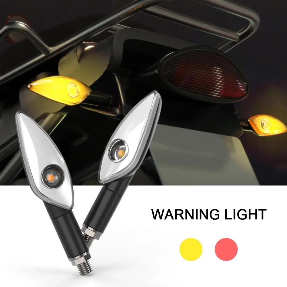 2PCS Yellow Red Motorcycle LED Turn Signal Indicators DC 12V 2W Blinker Flashers Light Lamp high-bright Universal
2PCS Yellow Red Motorcycle LED Turn Signal Indicators DC 12V 2W Blinker Flashers Light Lamp high-bright Universal