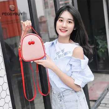 Women Backpack Litchi Pattern Cherry Decor Travel Backpacks PU Leather Women Shoulder Bags Leather Backpacks for Teenage Girls
Women Backpack Litchi Pattern Cherry Decor Travel Backpacks PU Leather Women Shoulder Bags Leather Backpacks for Teenage Girls