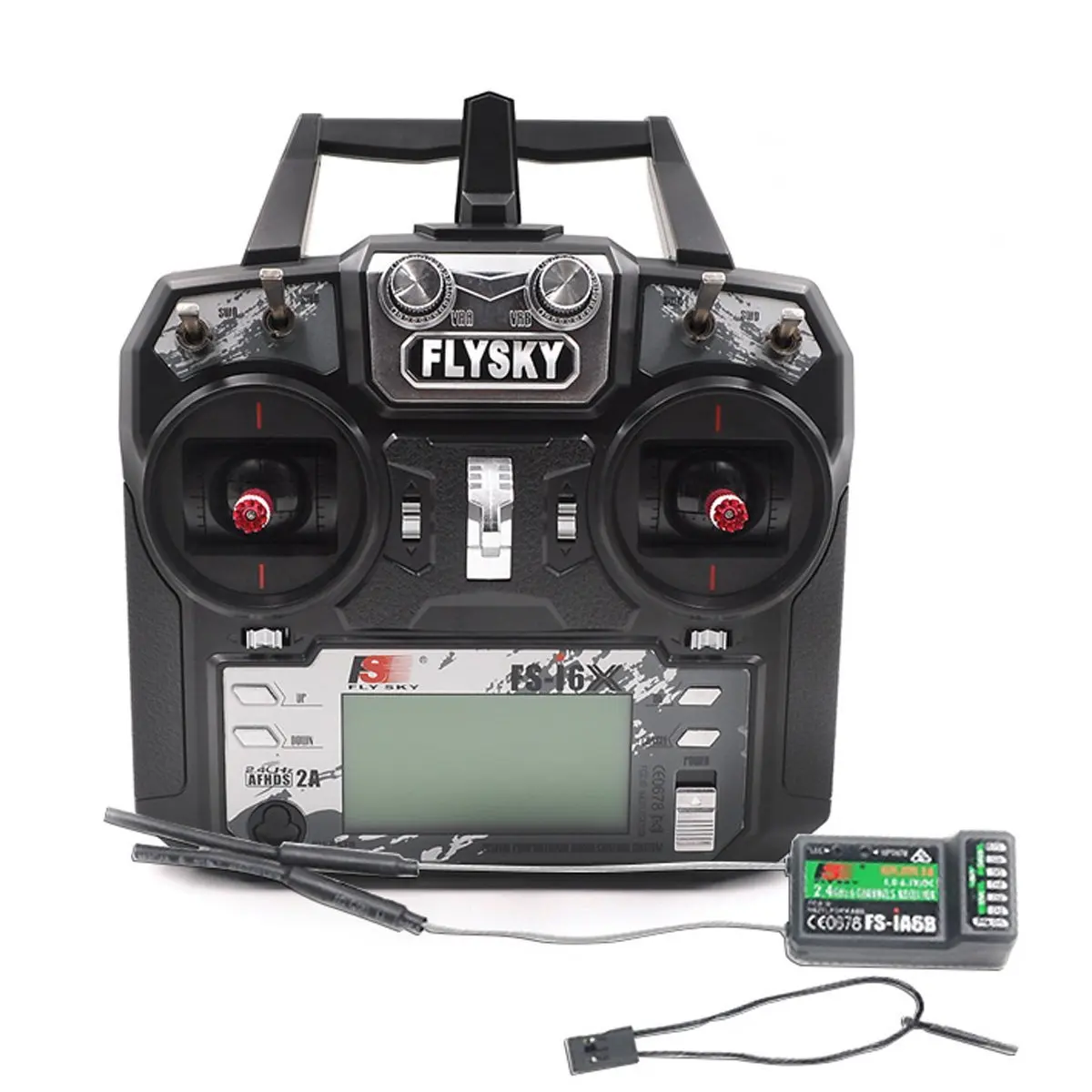 Flysky FS-i6X FS I6X 2.4G RC Transmitter Remote Controller 10/6CH iA10B or iA6B Receiver i6 upgrade For RC Multi-rotor drone
Flysky FS-i6X FS I6X 2.4G RC Transmitter Remote Controller 10/6CH iA10B or iA6B Receiver i6 upgrade For RC Multi-rotor drone