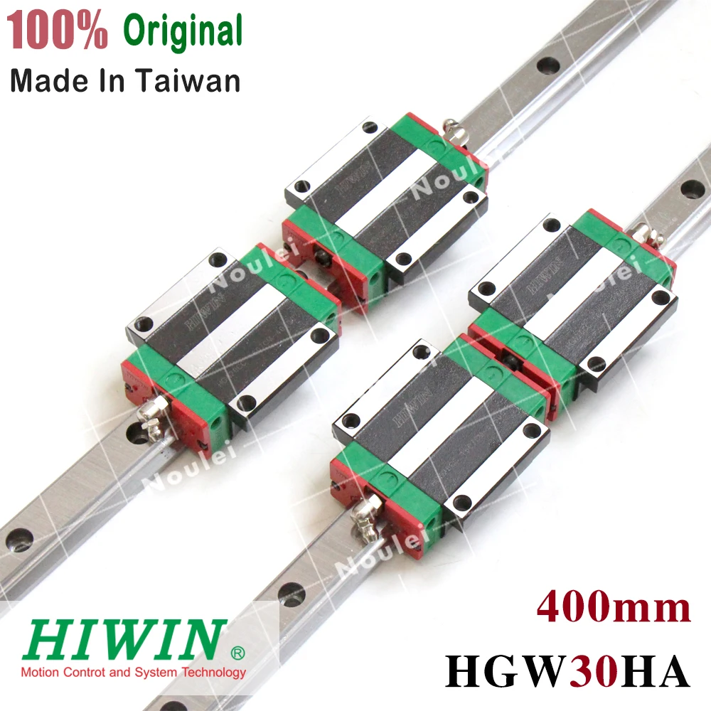 HIWIN HGW30HA линейная направляющая HGR30 400 мм с блоками для частей cnc guias lineales 30 |