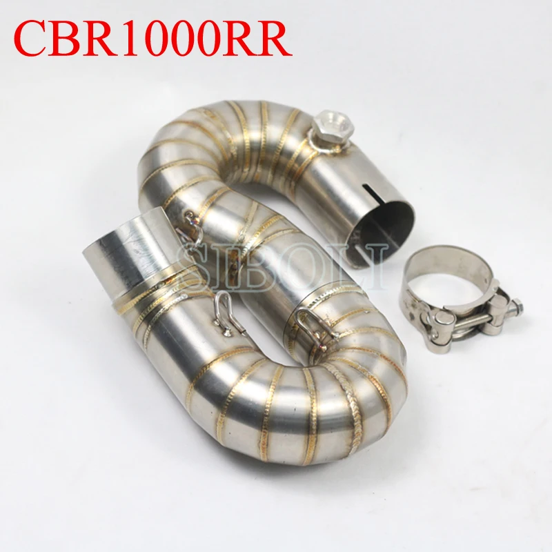CBR1000RR Motorcycle Slip On Link Pipe Middle Header Tube Without Exhaust For Honda CBR1000RR 2008-2014 Years AK136
CBR1000RR Motorcycle Slip On Link Pipe Middle Header Tube Without Exhaust For Honda CBR1000RR 2008-2014 Years AK136