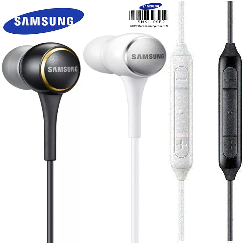 Original SAMSUNG Earphones EO-IG935 In-ear Sport Headsets Music Black / White Stereo Bass 3.5mm for Android Music phones
Original SAMSUNG Earphones EO-IG935 In-ear Sport Headsets Music Black / White Stereo Bass 3.5mm for Android Music phones