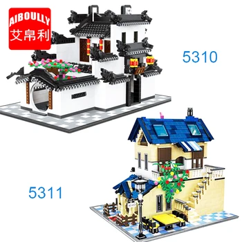 AIBOULLY 5310 5311 Building Blocks CHINA HUI-STYLE Architecture 1575pcs DIY Bricks Educational Funny Kids Toys for Home Decor
AIBOULLY 5310 5311 Building Blocks CHINA HUI-STYLE Architecture 1575pcs DIY Bricks Educational Funny Kids Toys for Home Decor