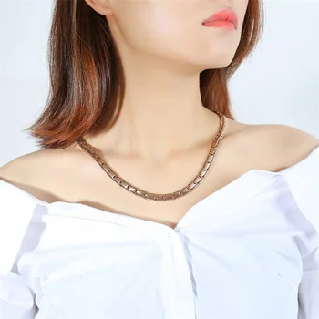 Magnetic Bio Energy Chain Necklace for Women Healthy Healing Therapy for Arthritis Power Necklaces Collar 20" Jewelry
Magnetic Bio Energy Chain Necklace for Women Healthy Healing Therapy for Arthritis Power Necklaces Collar 20" Jewelry