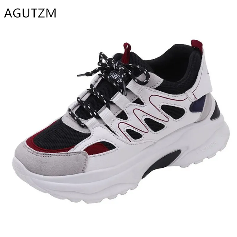 AGUTZM Spring autumn 2019 the new Shoe Women Fashion Breathable Sneaker women casual shoes Joker footwear Black White Y48
AGUTZM Spring autumn 2019 the new Shoe Women Fashion Breathable Sneaker women casual shoes Joker footwear Black White Y48