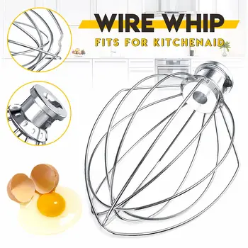 K-06 Wire Whip Whisk Egg Beater Cream Mixer Stainless steel For K5AWW Stand Mixers Milkshake Noodle Maker
K-06 Wire Whip Whisk Egg Beater Cream Mixer Stainless steel For K5AWW Stand Mixers Milkshake Noodle Maker