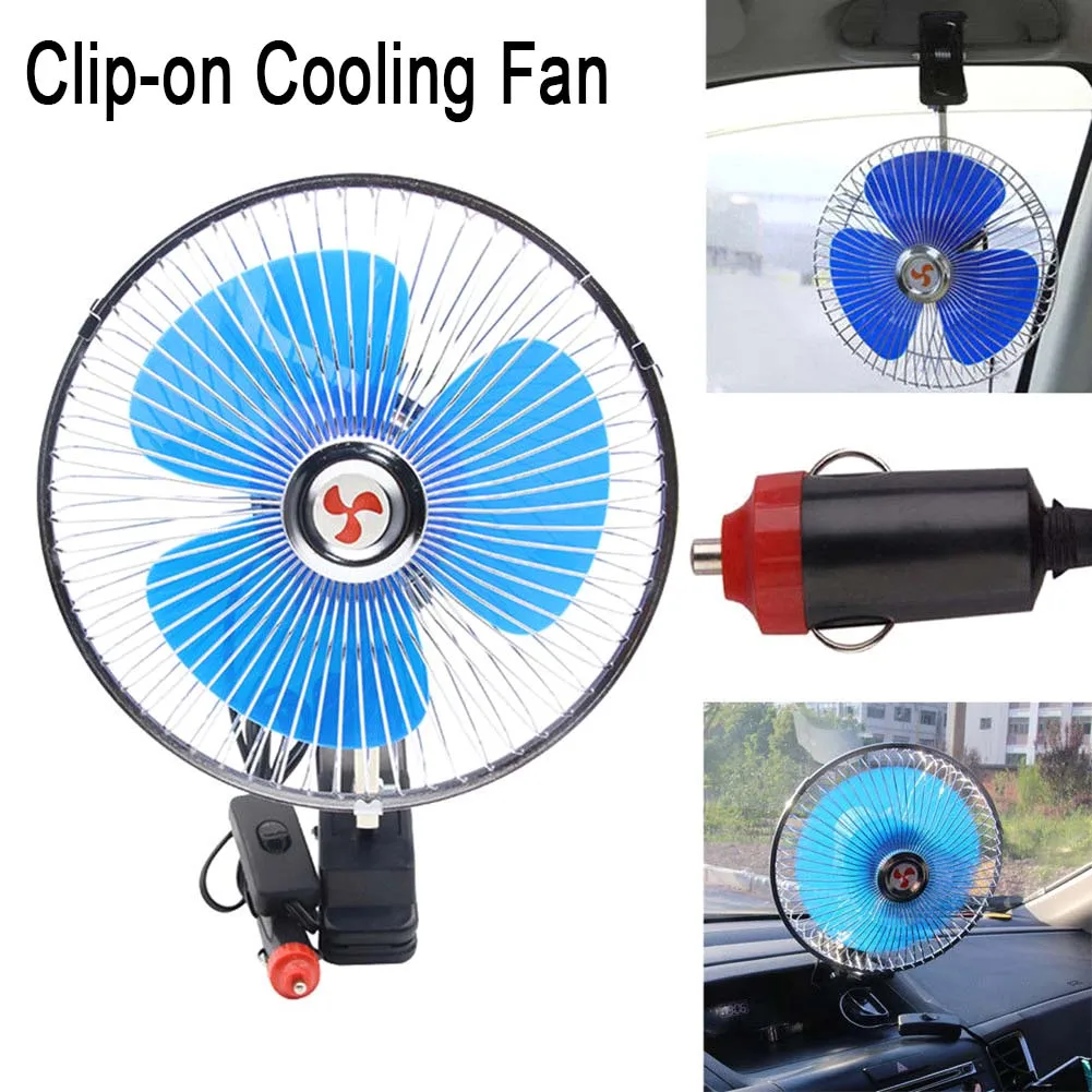 Hot Convenient 8 Inch 12V Clip-On Car Fan Portable Mini Vehicle Cooler Window Dashboard Oscillating Cooling Fans HY99 JY26
Hot Convenient 8 Inch 12V Clip-On Car Fan Portable Mini Vehicle Cooler Window Dashboard Oscillating Cooling Fans HY99 JY26