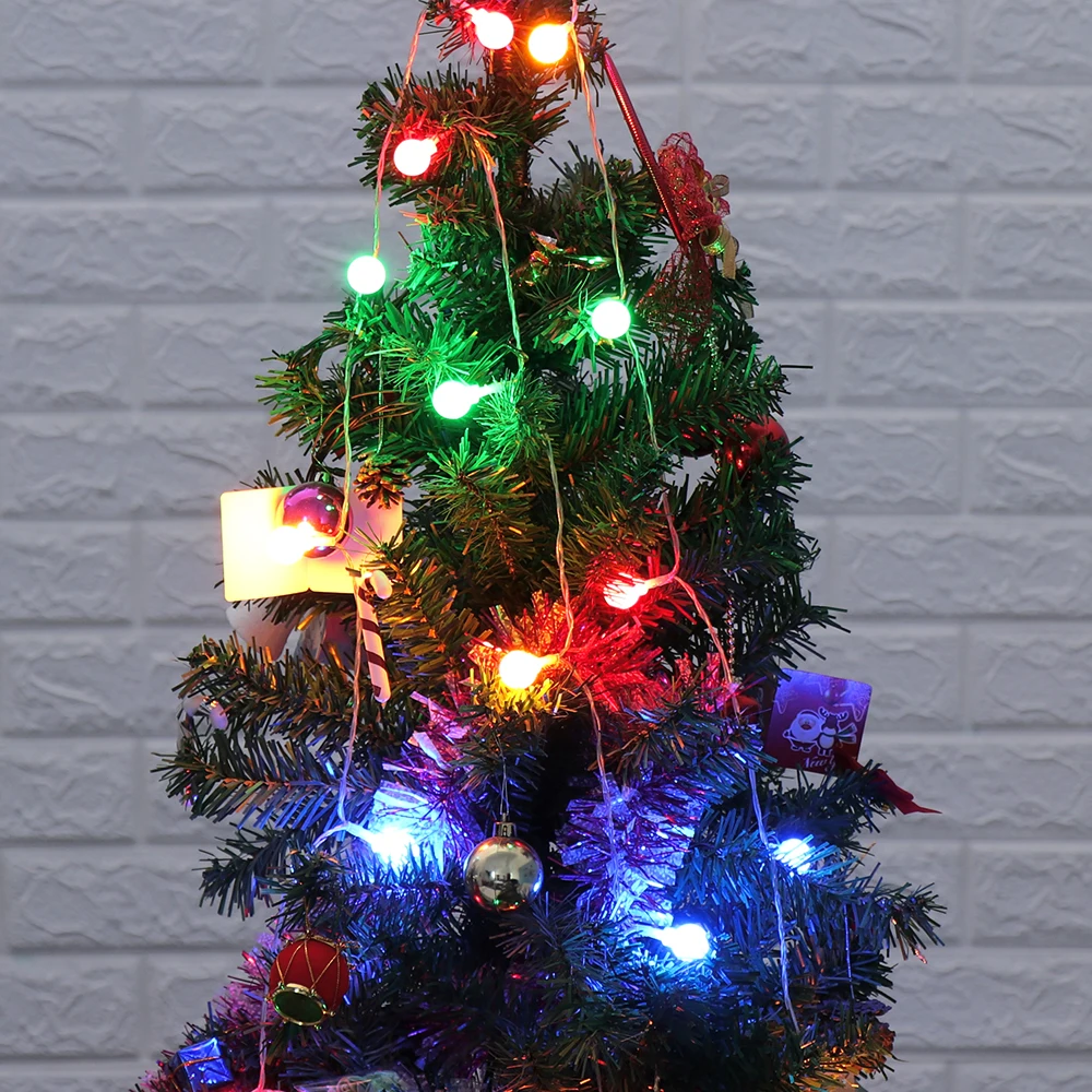 1Pcs Fairy Garland Ball LED String Light USB 1.5M 3M 6M 10M Holiday Lamp String Battery Operated Christmas Wedding Party Decor
1Pcs Fairy Garland Ball LED String Light USB 1.5M 3M 6M 10M Holiday Lamp String Battery Operated Christmas Wedding Party Decor