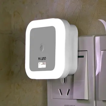 Square LED Light Sensor Control USB Port charger control induction Night Light Wall Mounting plug socket lamp wall lamp
Square LED Light Sensor Control USB Port charger control induction Night Light Wall Mounting plug socket lamp wall lamp