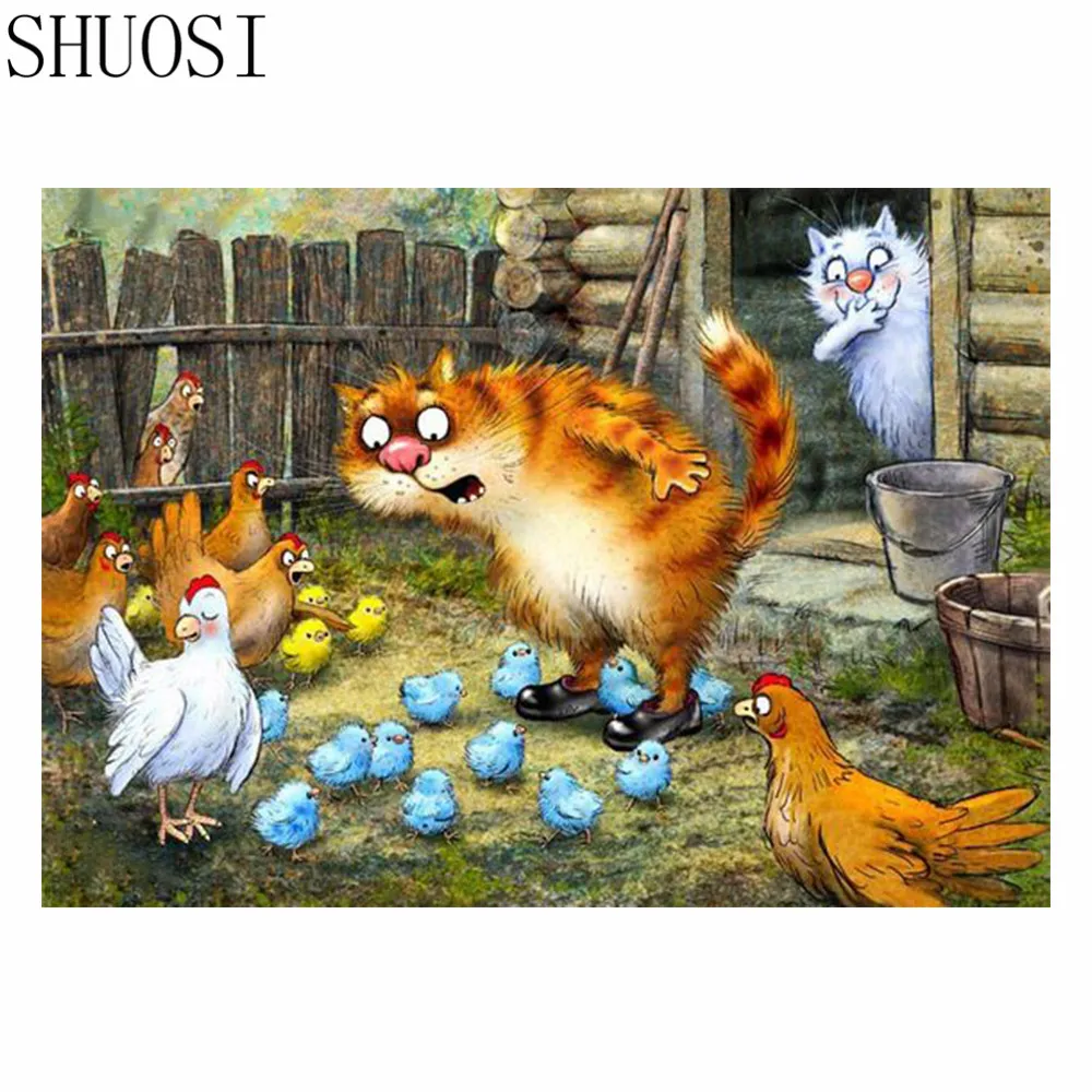 New Diy Diamond Painting Kits Stone Home Decoration Cross Stitch Kits Cartoon cat hanging painting embroidery Diamond Y1002
New Diy Diamond Painting Kits Stone Home Decoration Cross Stitch Kits Cartoon cat hanging painting embroidery Diamond Y1002