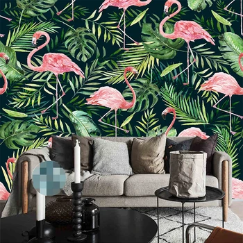 Custom Watercolor Leaves And Birds Wallpaper Tropical Rain Forest Oil Painting Wallpaper Restaurant Cafe Background YBZ156
Custom Watercolor Leaves And Birds Wallpaper Tropical Rain Forest Oil Painting Wallpaper Restaurant Cafe Background YBZ156